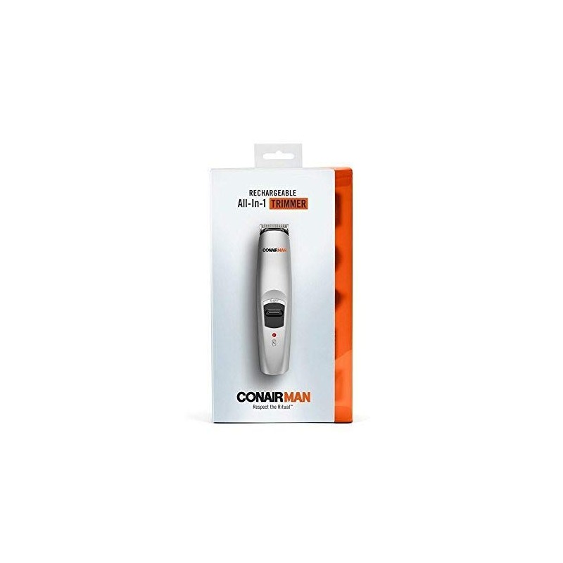 Conair 13-Piece Rechargeable All-In-One Beard & Mustache Trimmer Grooming System