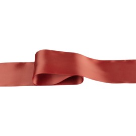 AVANAVA 100mm Wide Ribbon Double Face Satin Ribbon - 22 Meters (780-Cinnamon Stick)