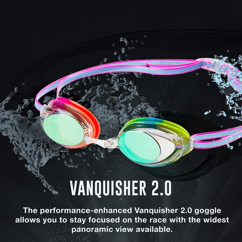 Speedo Kid's Swim Goggles Jr. Vanquisher 2.0 Mirrored
