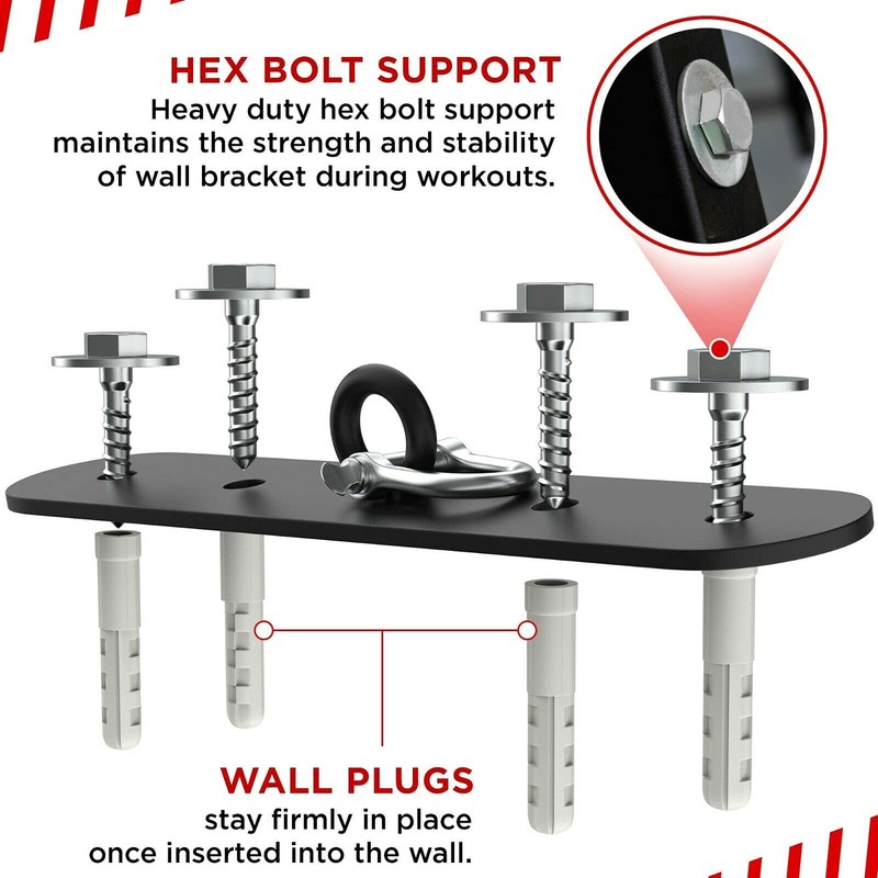 PUNCH BAG CEILING HOOK by Athletics Gear | 18-guage Heavy