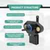 Fuel Rail Injection Pressure Sensor Compatible with Ford F150 F250