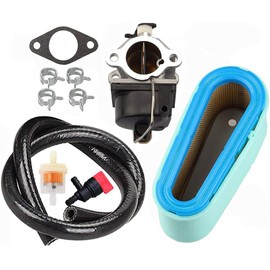 Hippotech 640065A 640065 Carburetor with 36356 36357 Air Filter for Tecumseh 640065A 640065 OHV125 OHV130 OVH135 OHV110 OHV115 OHV120 OV358EA Lawn Mower he he