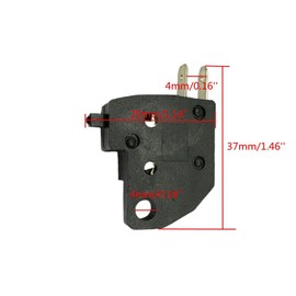 Motorcycle Right Front Hydraulic Brake Master Cylinder Light Stop Switch Ki tCompatible with Scooter Moped Dirt Pit Bike Sport Bike Steet Bike ATV