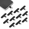 sourcing map 12pcs Phone Tether Tab, Universal Phone Lanyard Patch