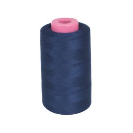 LA Linen 100% Polyester Cone Serger Thread, Navy A602