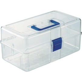 TRUSCO Transparent Tool Box (Medium, Bakeware Pear) Free Type