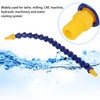 3 PCS Plastic Flexible Coolant Water Oil Pipe Hose For