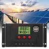 Solar Controller PWM 12V 24V Automatic Adaptation LCD Display USB