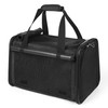 YUDODO 25 lbs Lightproof Soft Sided Large Cat Carrier for