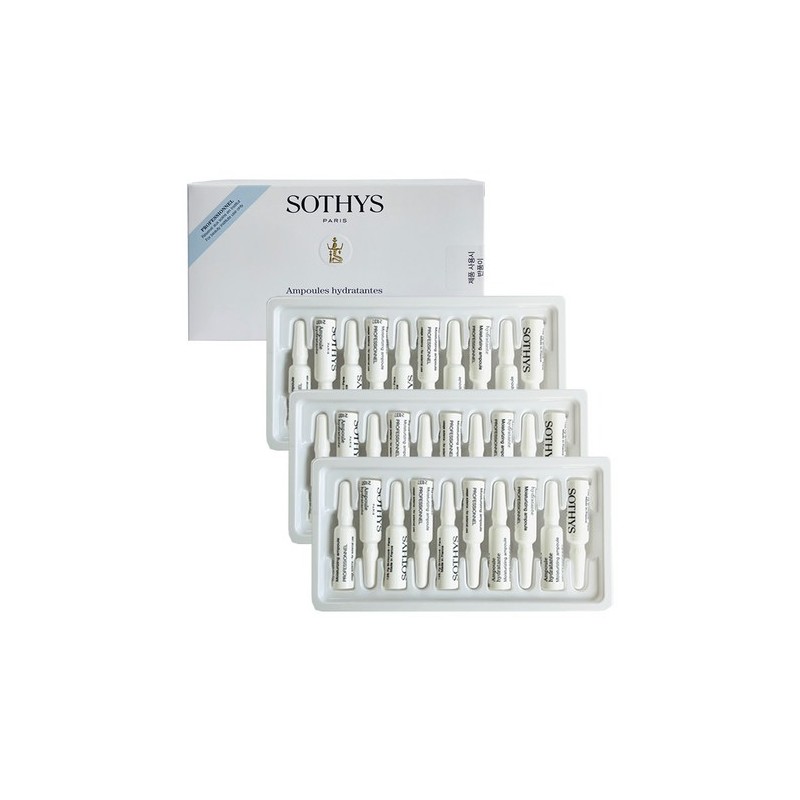 Sothis NEW Sothys Moisture Ampoule 2ml 20+10 Vials Dermo Booster