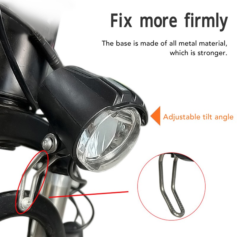 Bike LED Headlight DC 12V to 60V 2.4W IPX4 Waterproof