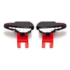 Night Runner 270 Night Tech Gear Running Shoe Lights – Hands-Free LED Lights for Runners, Trail Runners & Joggers – High Visibility Night Running Gear – Waterproof & Rechargeable