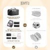 Travel Makeup Organizer, Compact Lightweight Accessory for Travel and Daily