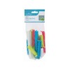 18pc Multicolour Plastic Food Bag Clips Set - 4 Sizes