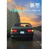 Illuminated LED License Plate POOPEE Full Surface Light Ultra High