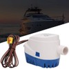 24V Boat Marine Pump, HYBP2G1100-02 Automatic Bilge Pump Silent Fully