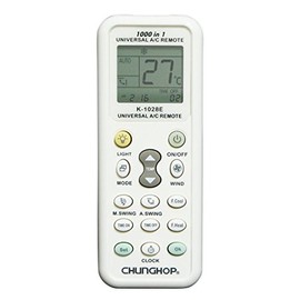 Hanwha / K-1028E Universal Multi-Remote Control for Air Conditioners with 1,000 Types of Built-in Air Conditioner Cords, Domestic and International [Detailed Japanese Manual Included] [Universal