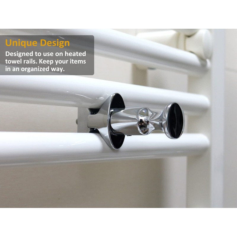 Handy Picks Radiator Towel Rail Knob for Hanging Towels and