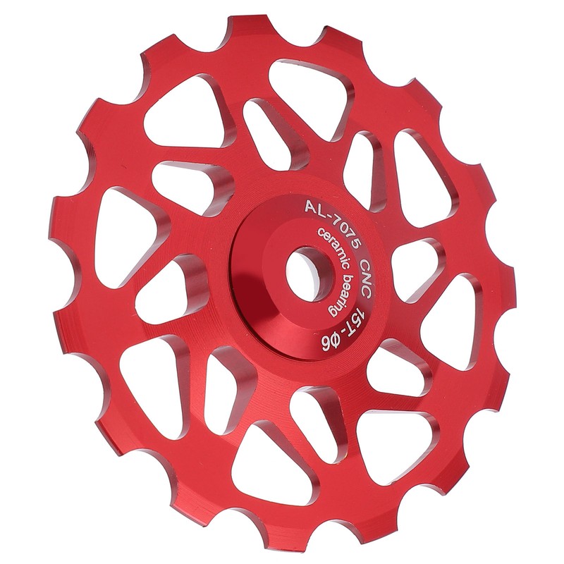 LeBycle Universal 15T Mountain Bicycle Rear Derailleur Ceramic Bearing Guide