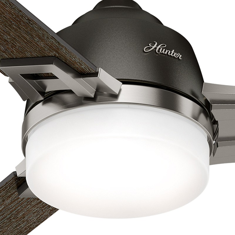 Hunter Fan 48 inch Modern Ceiling Fan in Noble Bronze