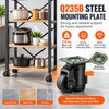 Heavy Duty Leveling Casters for Equipment – 360° Swivel Height-Adjustable