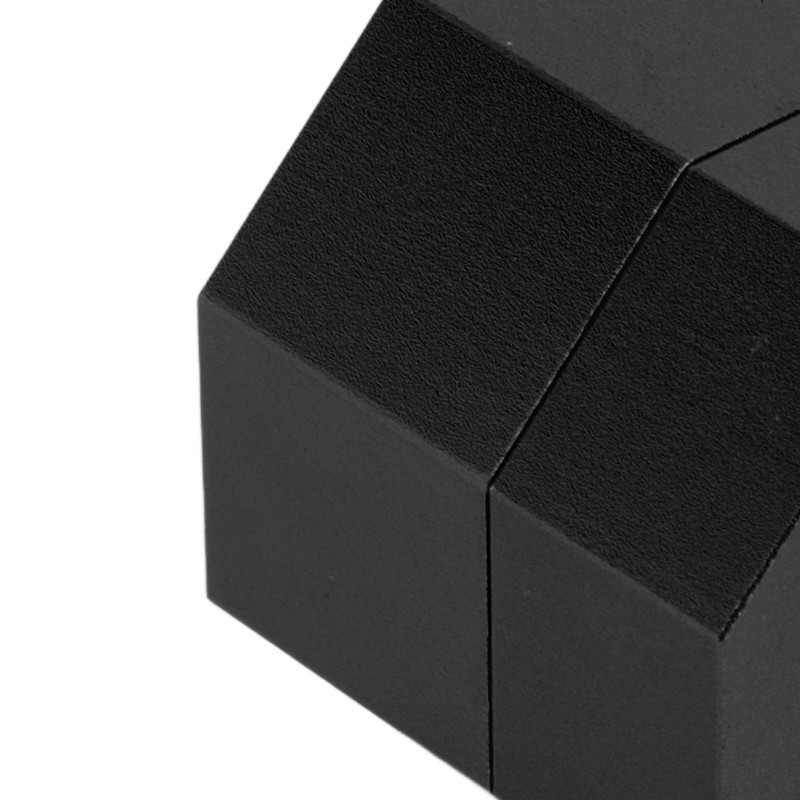 Cue Chalk Box Holder Aluminium Alloy Octagonal Universal Billiard Chalk