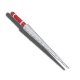 Yuecoom Feeler Ruler Aperture Welding Feeler Gauge, Stainless Steel Conical Taper Gauge Inner Diameter Inspection Measurement Tool 3-15mm for Industrial, Taper Welding Gauge Test Ulnar