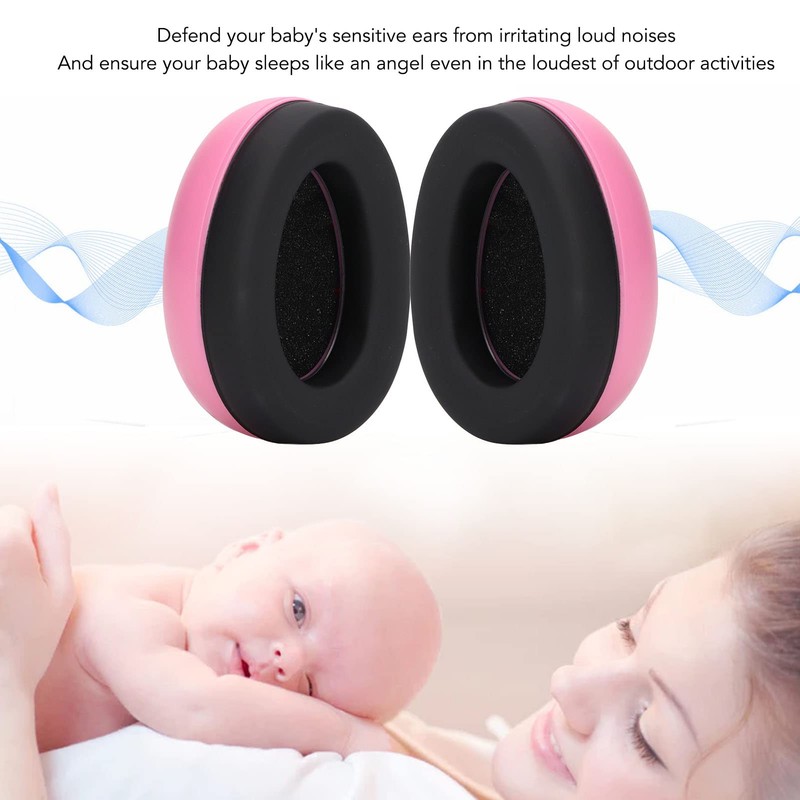 Auriculares para bebés, Cómodas orejeras para bebés, Auriculares con cancelación