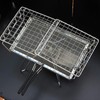 Camp Stove Toaster Stainless Steel Foldable Portable Camp Stove Toaster