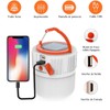 Lámpara de Camping 4800 mAh Luz de USB LED Recargable