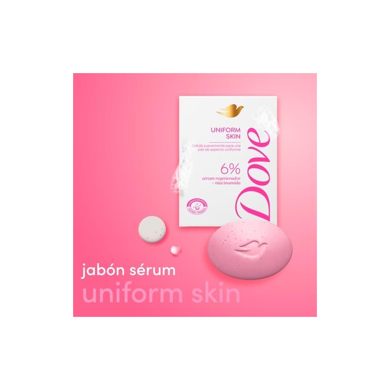 Dove Jabon en barra Uniform Skin 135gr