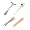 Pokinge 4pcs Mini Eye Face Massage Stick Metal Cosmetic Spatula,Eye