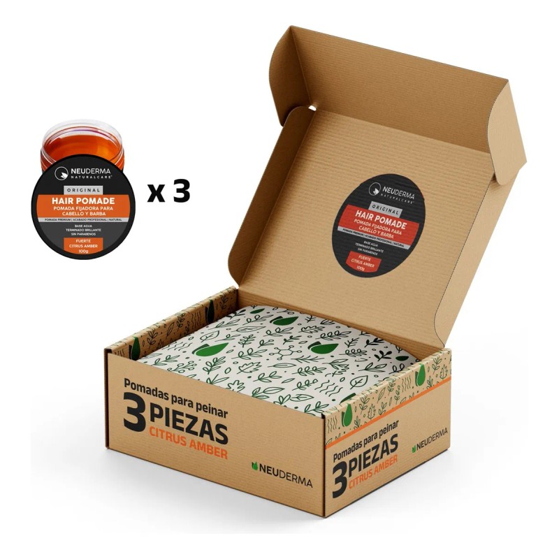 Pomada Para Estilizar El Cabello Extra Fijación Mel Bros Co.