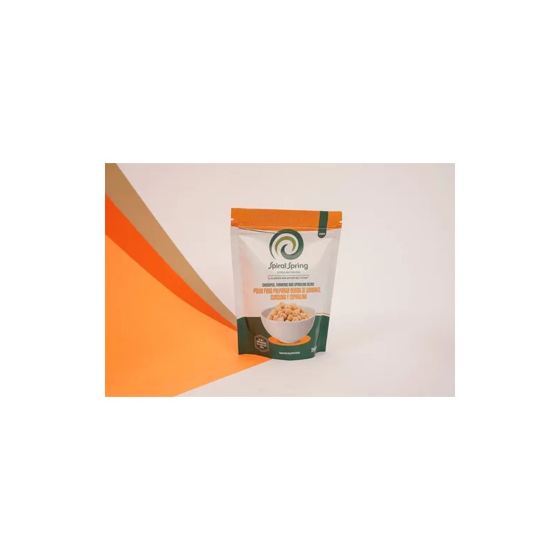 Alga Spirulina + Garbanzo + Curcuma Pack De 2 Bolsas