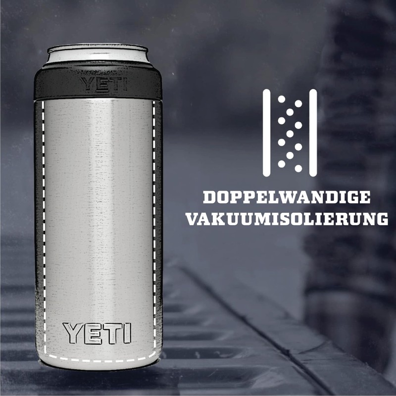 YETI Rambler Colster Can Insulator, Stainless Steel, 250 ml