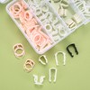 77 Pcs Fuel Line Retainer Clip Assortment Kit - Car