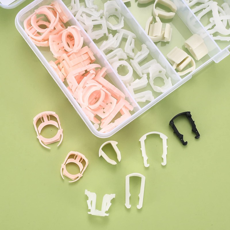 77 Pcs Fuel Line Retainer Clip Assortment Kit - Car