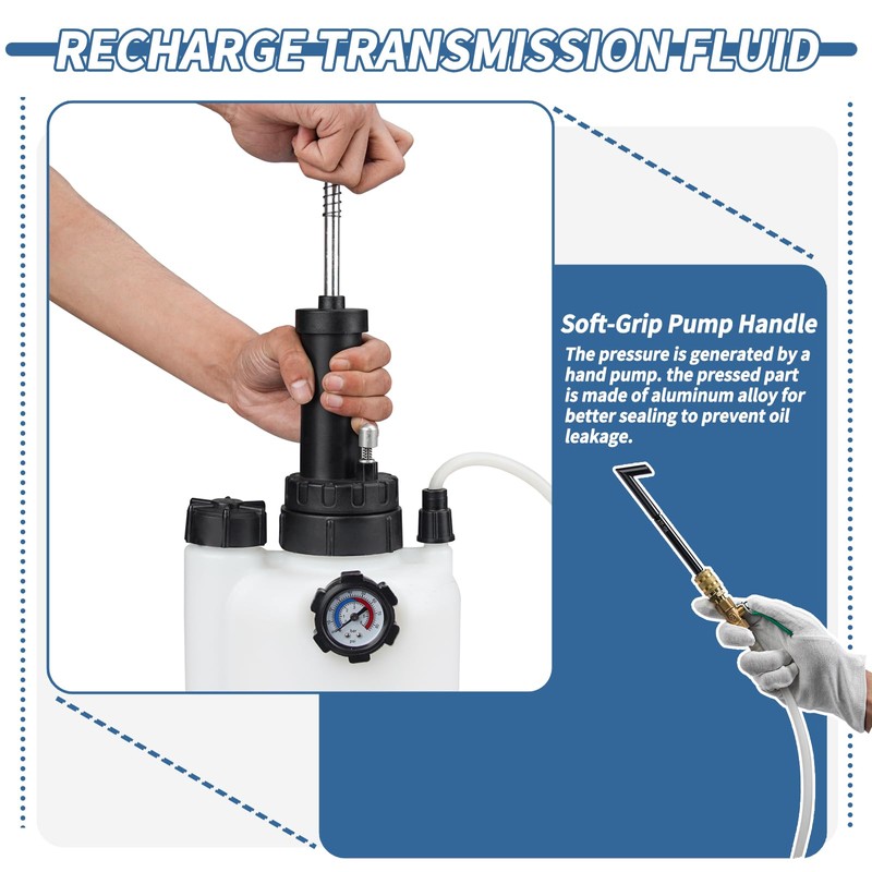 Bicos 3L Transmission Fluid Pump Manual Transmission Oil Pump/Oil Filling