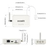 Ecowitt GW3000 Wi-Fi & Ethernet Weather Station Gateway, with Built-in