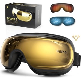 RENPHO Eyeris 3 Eye Massager with Heat and Cooling Eye Care Devices for Migraine