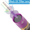 Alonefire SV62 Mini 3W UV Flashlight 365nm Portable Ultraviolet Black