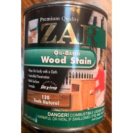 Zar Interior Stain 120 TEAK NATURAL PINT