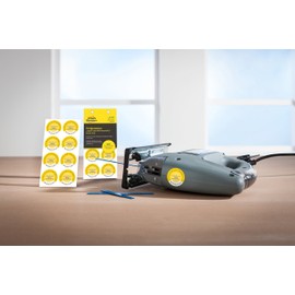 Avery Zweckform 6972 Test Disc, Diameter 30 mm, 10 sheets/80 Labels (Yellow)