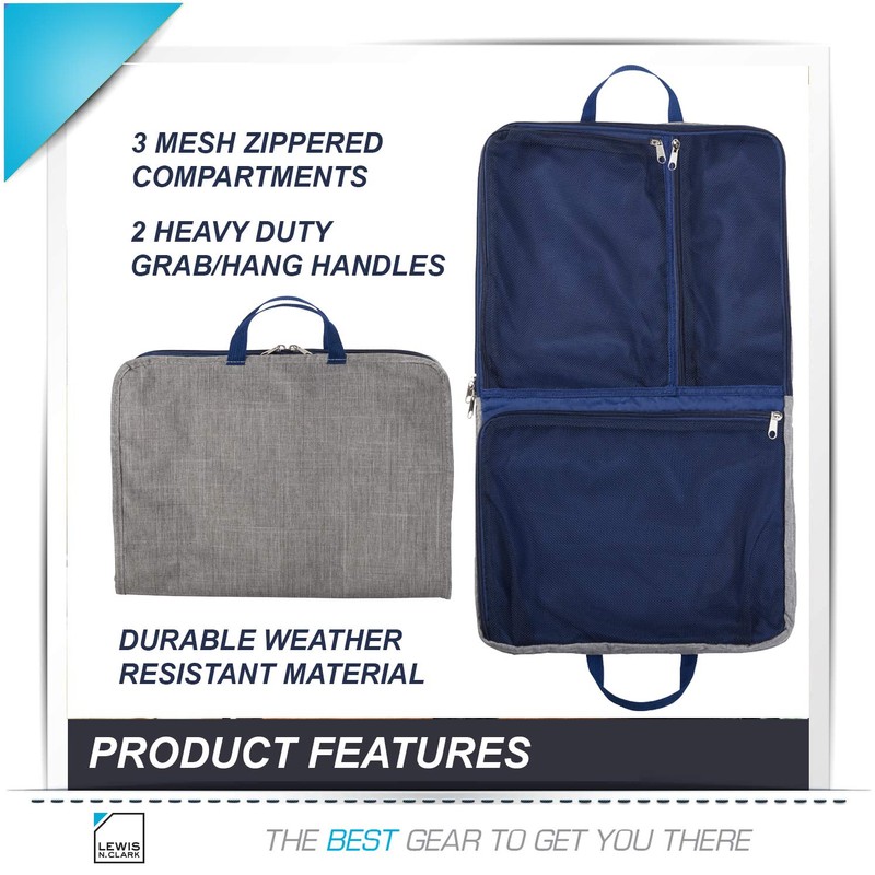 Lewis N. Clark Packing Cube + Hanging Travel Organizer for