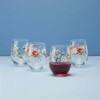 Lenox Butterfly Meadow Stemless Wine Glasses, Set of 4, 4