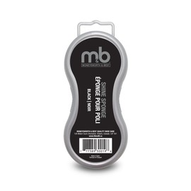 Moneysworth & Best Shoe Shine Sponge | Instant Shine for Leather Shoes, Boots, Jacket, Handbags, Briefcases and More | Black, Brown, Neutral Colours