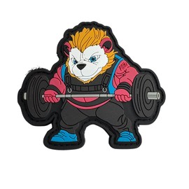 IronPanda Patch by EMOM Fitness® I Climbing Closure I Gym Fitness Motivation Patch