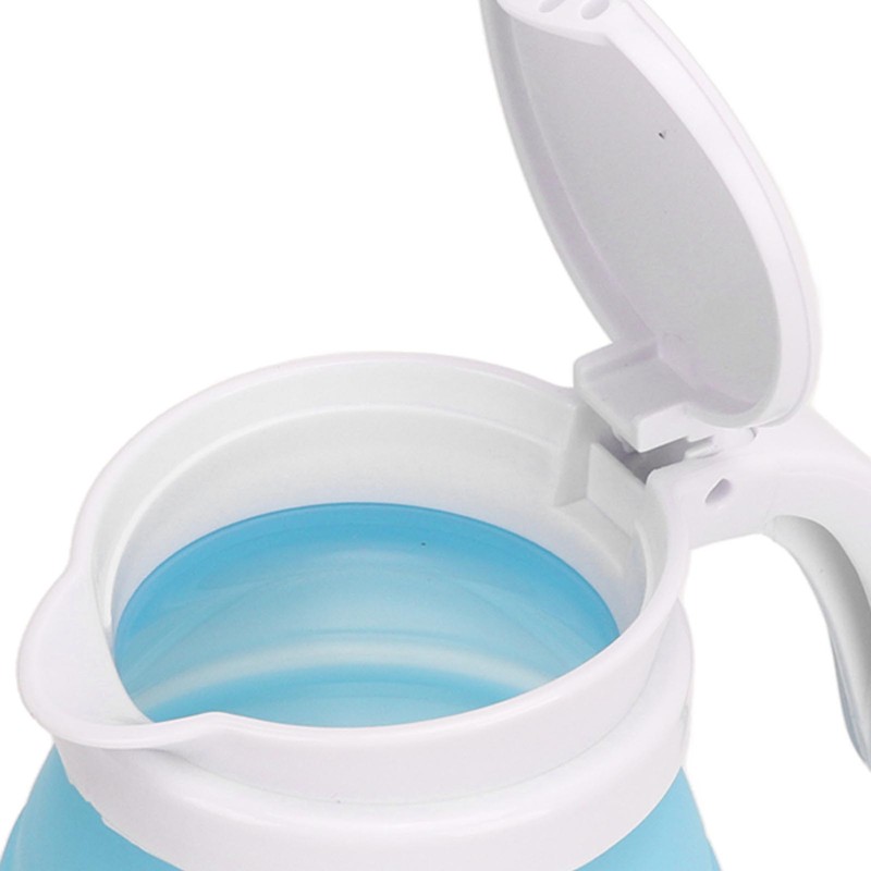 Foldable Portable Kettle Quick Boiling Safe Collapsible Electric Travel Water