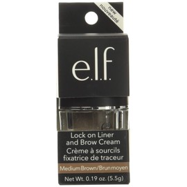 e.l.f. Lock On Liner and Brow Cream 81943 Medium Brown