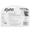 EXPO 1944745 Magnetic Dry Erase Markers with Eraser, Fine Tip,